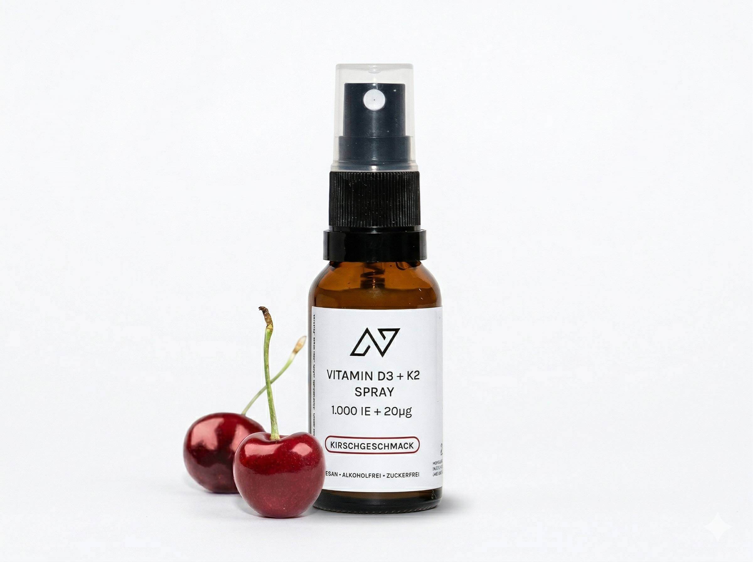 Vitamin D3+K2 Spray mit MK-7 – Kirsche