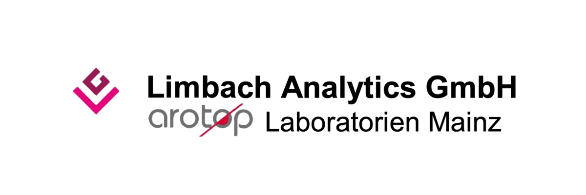 Logos von Limbach Analytics GmbH und arotop Laboratorien Mainz