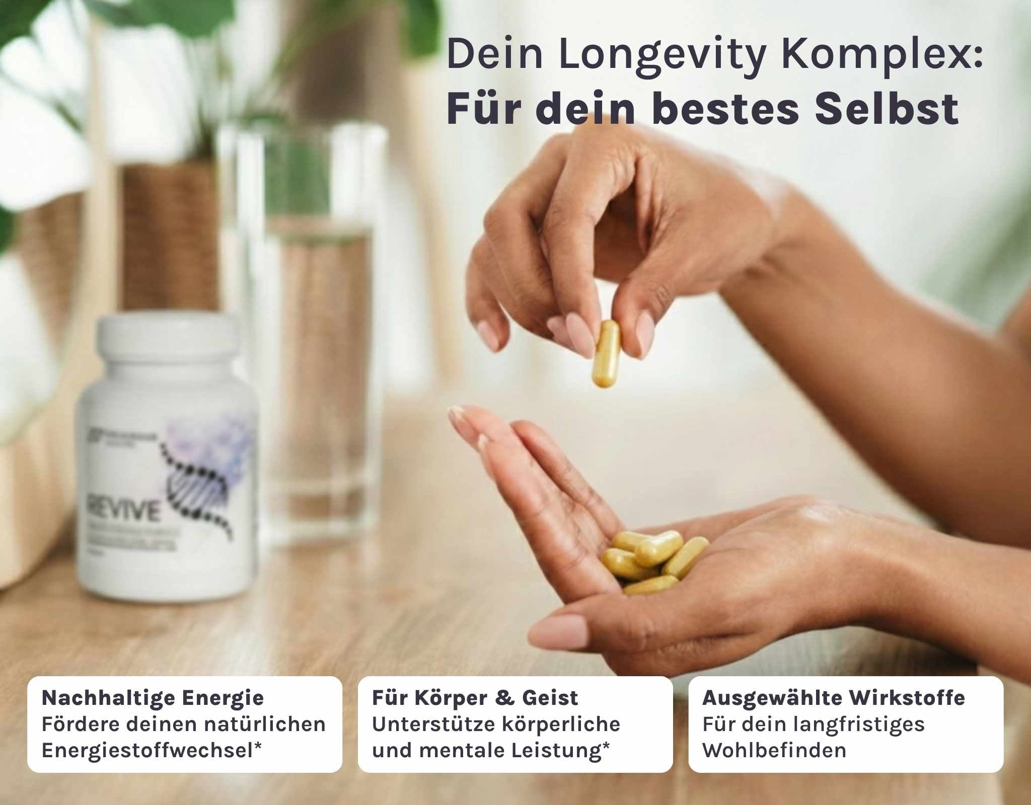 Longevity Komplex für dein bestes Selbst