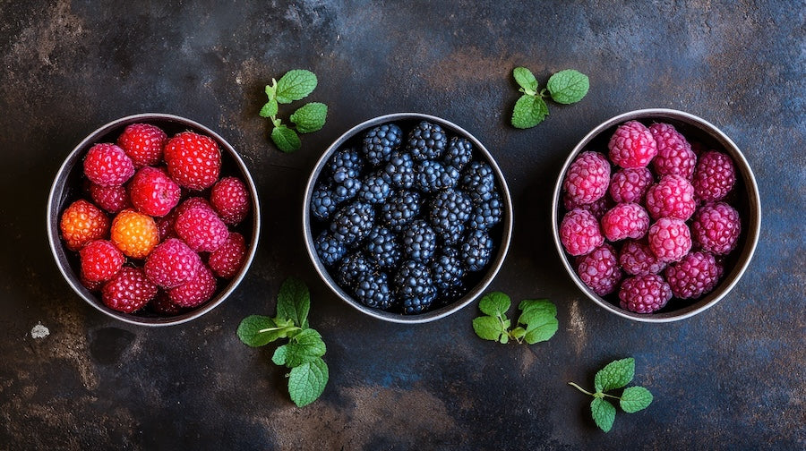 Quercetin kommt auch natürlich in Beeren vor